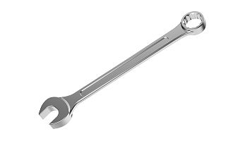 Гаечный ключ комбинированный 12мм (белый цинк) Oasis Eco