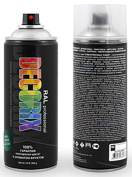 Аэроз. эмаль PROF. DECORIX RAL 6005 зелёный мох 520 мл/12