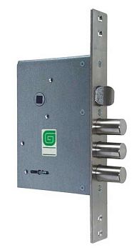 Замок врезной сувальный с защёлкой 3В 30.11 4 кл /123:105/