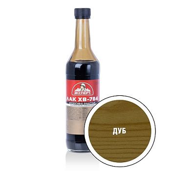 Лак ХВ-784 Эксперт дуб, 0,5 л, 24 шт.