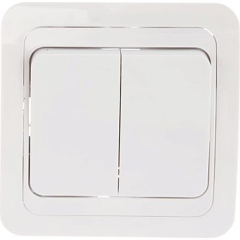 Универсал ВАЛЕРИ Выкл. 2кл. (белый) 