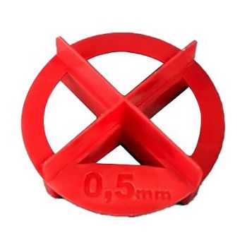 Крестик двусторонний 0,5/2мм DECOR, 70шт/пакет, (30шт/60шт)