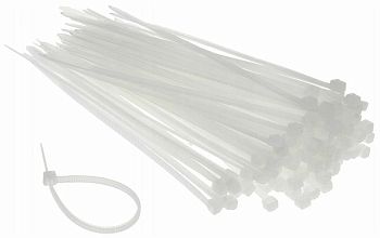 Хомут кабельный  белый  GR FIX 9х1000/1020 (1/100)