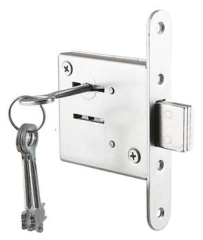 Замок врезной сувальн. ЗВ8-4.1,  (3 ключа)  (ЗЕНИТ)