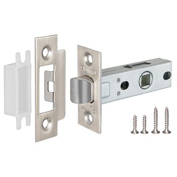 Защёлка врезная METL45-8 (L45-8) SN матовый никель