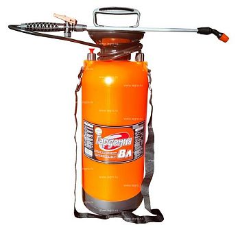 Опрыскиватель 8л пневматический с ремнём "Гардения" 