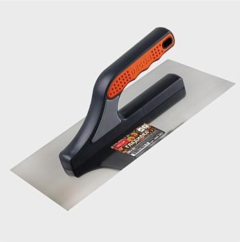 Гладилка DECOR 3К 280х130мм, нерж.прямая 0,7мм 11шт/44шт