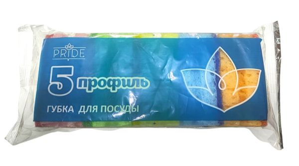 Губка бытовая Профиль