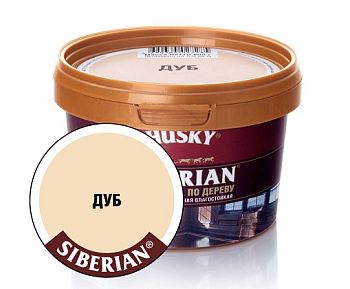 HUSKY ШПАТЛЕВКА по дереву Дуб, 0,4 кг., 12 шт.