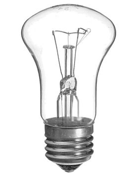 Лампочки грибок 75 вт 1/100шт