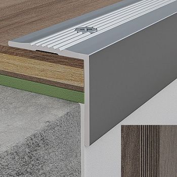 Угол 25*25 1,8  дуб марон