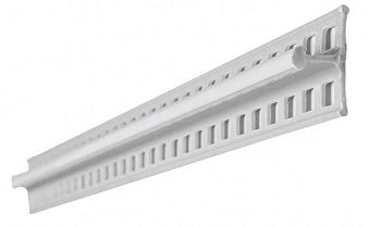Профиль ПВХ Маячковый штукат.белый 10мм х 3м Alligator 100шт/упак