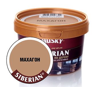 HUSKY ШПАТЛЕВКА по дереву Махагон, 0,4 кг., 12 шт.