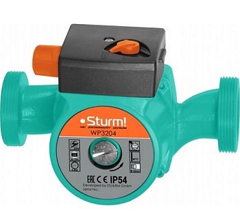Насос циркуляционный 75Вт Sturm 45л/мин WP3204