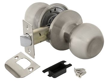 Ручка защелка DK682 SN-PS (6082 SN-P) (без фик.) мат. никель AJAX