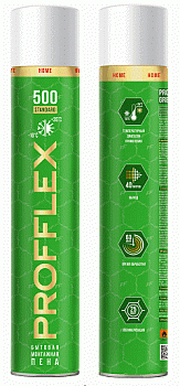 Пена монтаж. бытовая PROFFLEX STANDARD 500