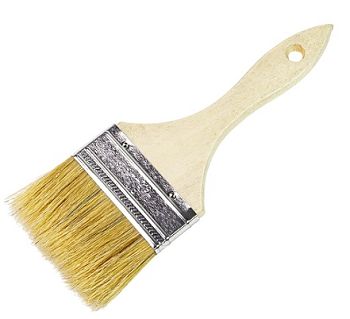 Кисть "Любитель" плоская натуральная 50мм