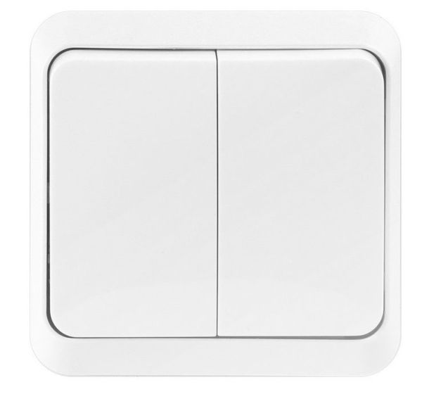 Выкл. Smartbuy Юпитер ОУ 2 кл бел. SBE-03w-10-SW2-0