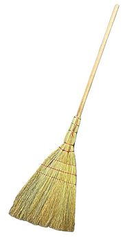 Веник узб.3 лучный Длинный с черенком 10/100