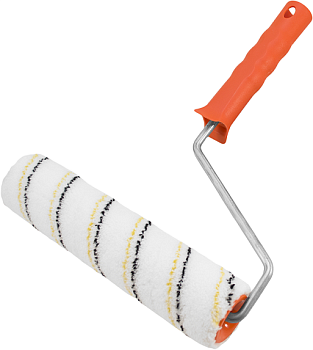 Валик микрофибра "PROFI" 240мм, d 42мм, ручка 8мм, ворс 18мм, (40шт/уп)