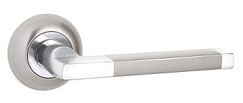 Ручка раздельная R.JR54.POLO (POLO JR) SN/CP-3 мат.никель/хром AJAX