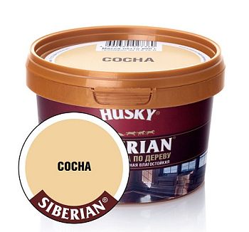 HUSKY ШПАТЛЕВКА по дереву Сосна, 0,8 кг., 12 шт.