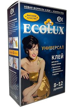 Клей ECOLUX Универсал 250 гр., 20 шт.