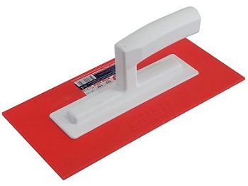 Гладилка пластиковая красная 280х140х3 мм (УСПЕХ)