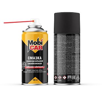 Смазка универсальная силиконовая MobiCAR, 200 мл/24шт.